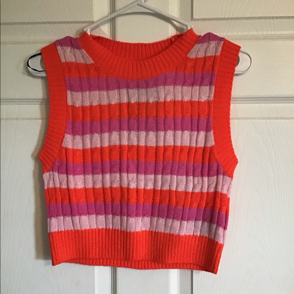 Sweater crop top